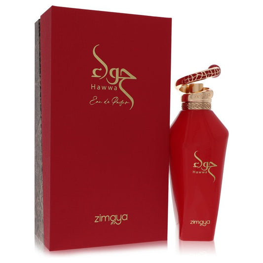 Afnan Zimaya Hawwa Red by Afnan Eau De Parfum Spray (Unisex) 3.4 oz for Women - Fragrance Spice