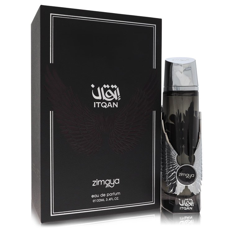 Afnan Zimaya Itqan Noir by Afnan Eau De Parfum Spray (Unisex) 3.4 oz for Men - Fragrance Spice