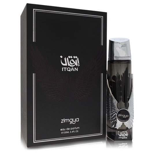 Afnan Zimaya Itqan Noir by Afnan Eau De Parfum Spray (Unisex) 3.4 oz for Men - Fragrance Spice