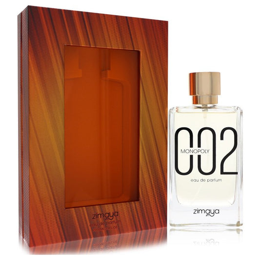 Afnan Zimaya Monopoly 002 by Afnan Eau De Parfum Spray 3.4 oz for Men - Fragrance Spice