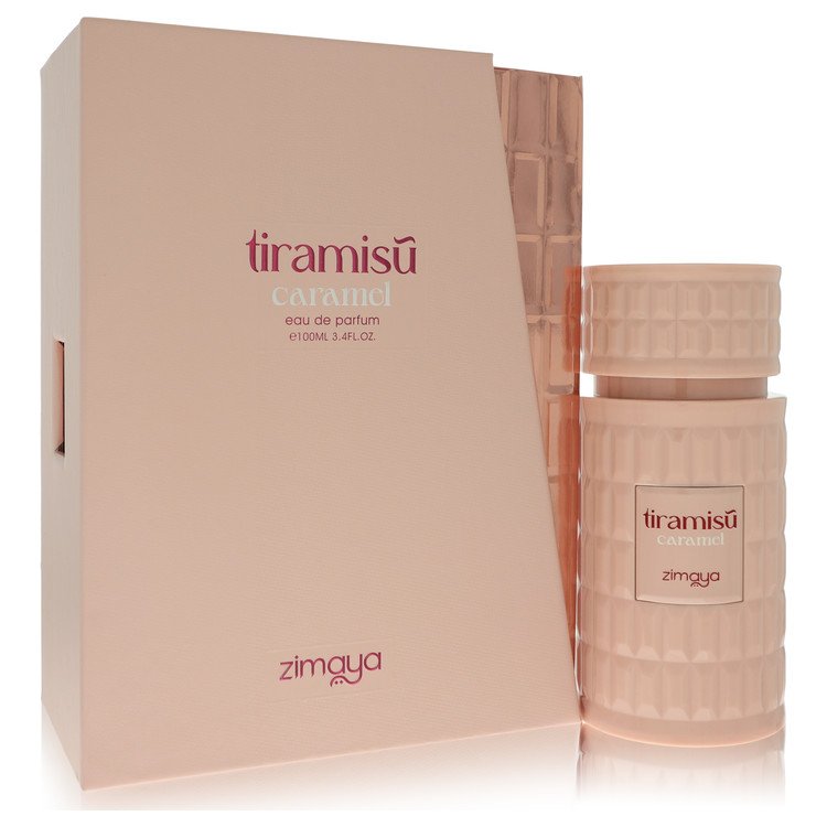 Afnan Zimaya Tiramisu Caramel by Afnan Eau De Parfum Spray (Unisex) 3.4 oz for Women - Fragrance Spice