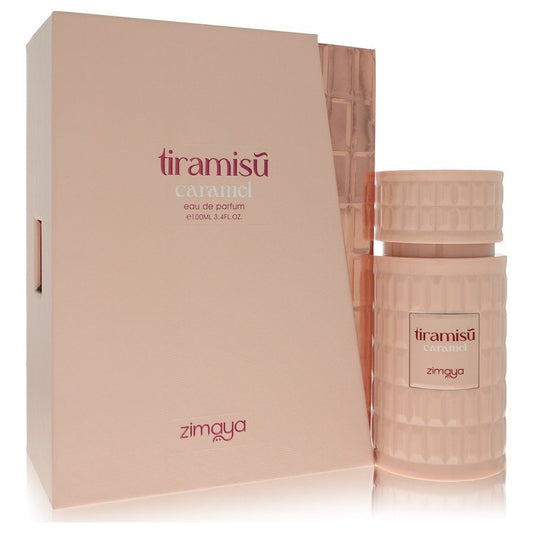 Afnan Zimaya Tiramisu Caramel by Afnan Eau De Parfum Spray (Unisex) 3.4 oz for Women - Fragrance Spice