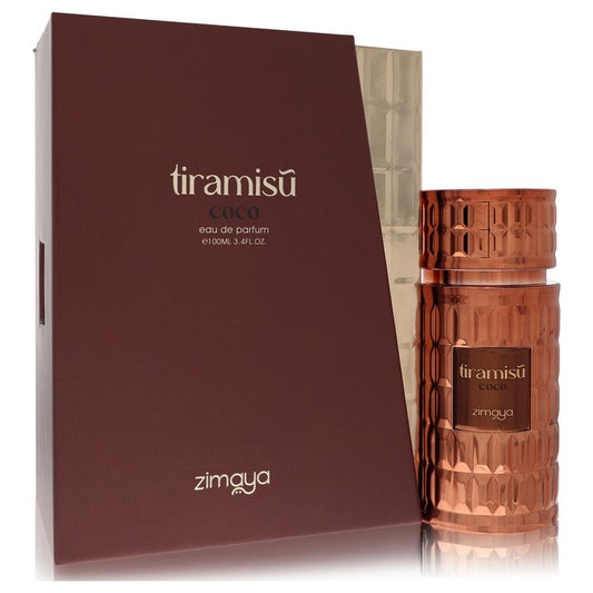 Afnan Zimaya Tiramisu Coco by Afnan Eau De Parfum Spray (Unisex) 3.4 oz for Women - Fragrance Spice