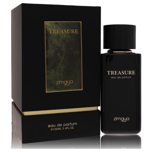 Afnan Zimaya Treasure by Afnan Eau De Parfum Spray 3.4 oz for Men - Fragrance Spice