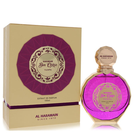 Al Haramain Bon Cherie Violette by Al Haramain Extrait De Parfum Spray 3.4 oz for Women - Fragrance Spice