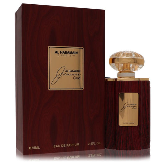 Al Haramain Junoon Oud by Al Haramain Eau De Parfum Spray 2.5 oz for Women - Fragrance Spice