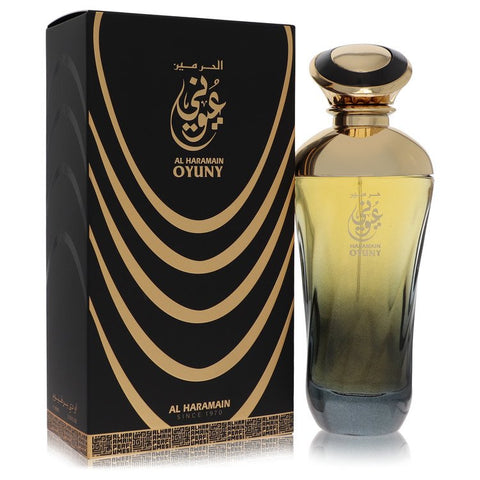 Al Haramain Oyuny by Al Haramain Eau De Parfum Spray (Unisex) 3.3 oz for Women - Fragrance Spice