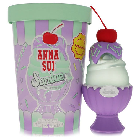 Anna Sui Sundae Violet Vibe by Anna Sui Vial (sample) .05 oz for Women - Fragrance Spice