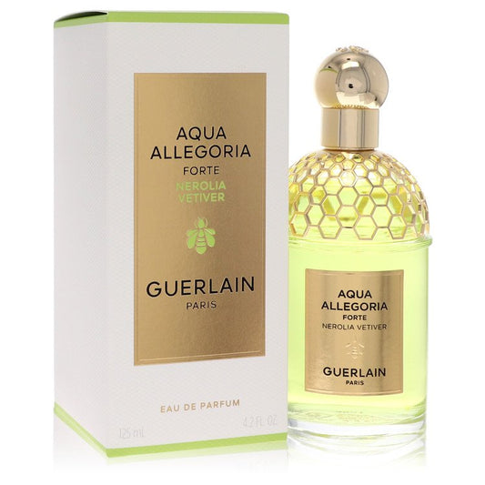 Aqua Allegoria Forte Nerolia Vetiver by Guerlain Eau De Parfum Spray (Unisex) 4.2 oz for Men - Fragrance Spice