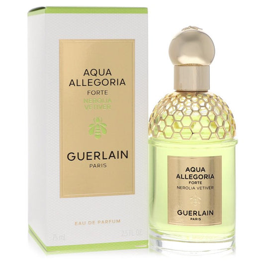 Aqua Allegoria Forte Nerolia Vetiver by Guerlain Eau De Toilette Spray (Unisex) 2.5 oz for Men - Fragrance Spice