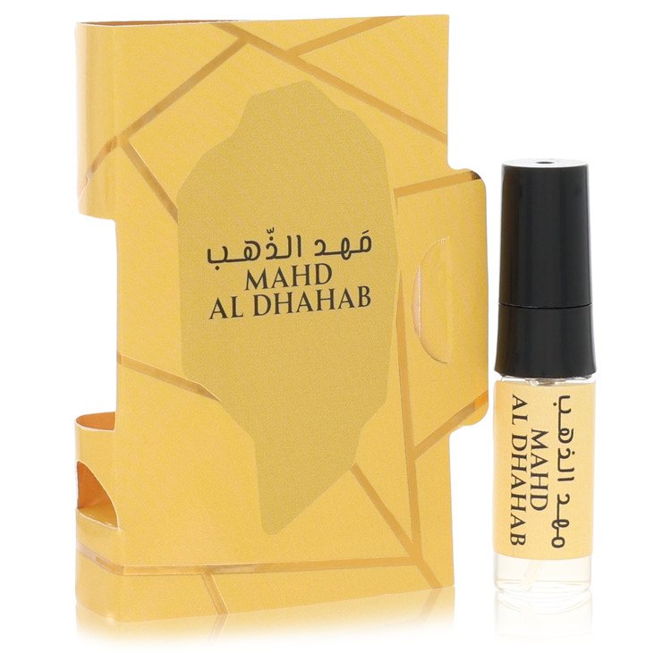 Arabiyat Prestige Mahd Al Dhahab by Arabiyat Prestige Mini EDP Spray (Unisex) .10 oz for Men - Fragrance Spice