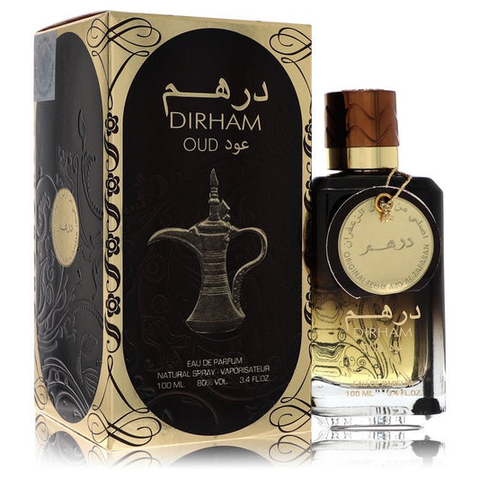 Ard Al Zaafaran Dirham Oud by Al Zaafaran Eau De Parfum Spray (Unisex) 3.4 oz for Men - Fragrance Spice