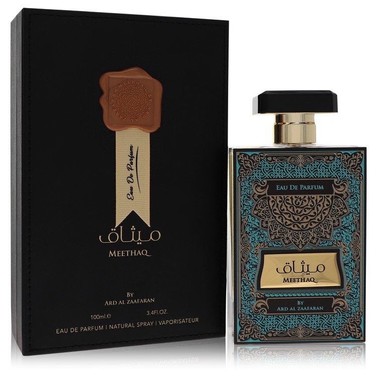 Ard Al Zaafaran Meethaq by Al Zaafaran Eau De Parfum Spray (Unisex) 3.4 oz for Men - Fragrance Spice