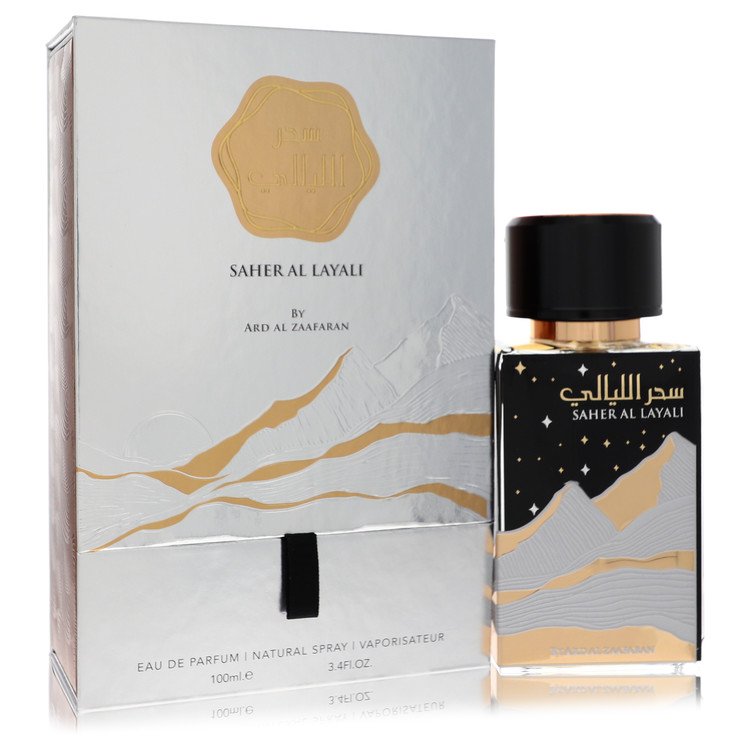 Ard Al Zaafaran Saher Al Layali by Al Zaafaran Eau De Parfum Spray (Unisex) 3.4 oz for Men - Fragrance Spice