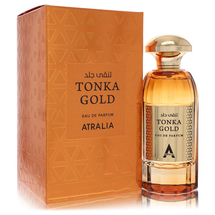 Atralia Tonka Gold by Atralia Eau De Parfum Spray (Unisex) 3.4 oz for Men - Fragrance Spice