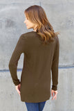 Basic Bae Full Size Round Neck Long Sleeve Top - Fragrance Spice