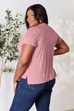 Basic Bae Full Size Round Neck Short Sleeve T-Shirt - Fragrance Spice