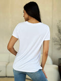 Basic Bae Full Size Round Neck Short Sleeve T-Shirt - Fragrance Spice