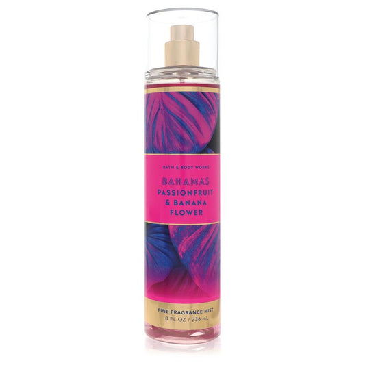 Bath & Body Works Passionfruit & Banana Flower by Bath & Body Works Fine Fragrance Mist 8 oz for Women - Fragrance Spice