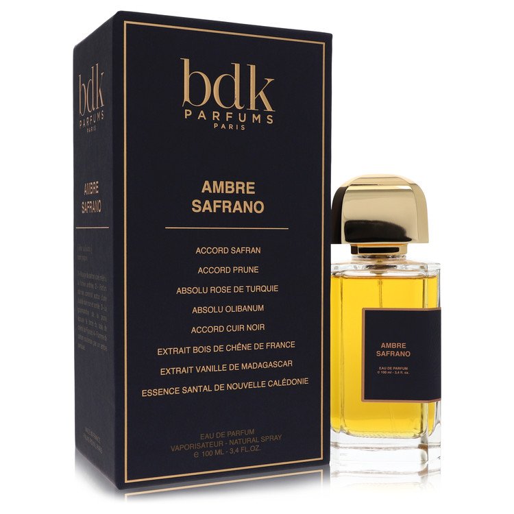 Bdk Ambre Safrano by Bdk Parfums Eau De Parfum Spray (Unisex) 3.4 oz for Men - Fragrance Spice