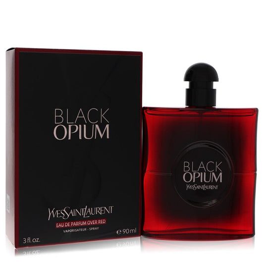 Black Opium Over Red by Yves Saint Laurent Eau De Parfum Spray 3 oz for Women - Fragrance Spice