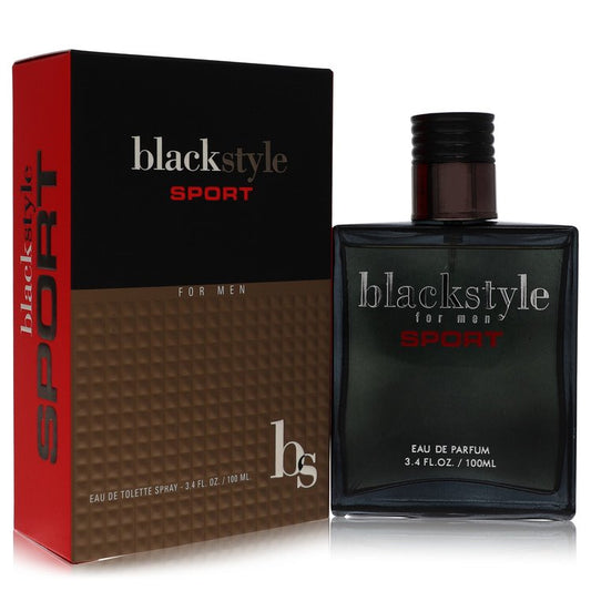 Black Style Sport by Yzy Perfume Eau De Toilette Spray 3.4 oz for Men - Fragrance Spice