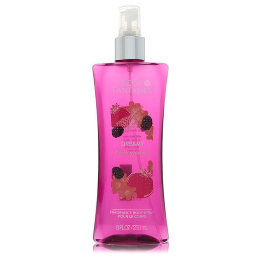 Body Fantasies Dreamy Pomegranate by Parfums De Coeur Body Spray 8 oz for Women - Fragrance Spice