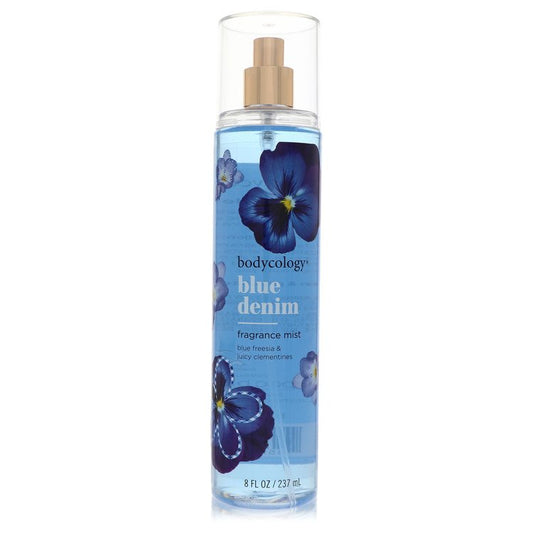 Bodycology Blue Denim by Bodycology Fragrance Mist Spray 8 oz for Women - Fragrance Spice