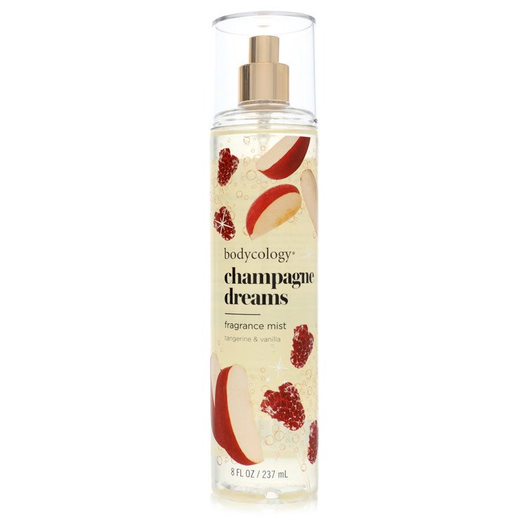 Bodycology Champagne Dreams by Bodycology Fragrance Mist Spray 8 oz for Women - Fragrance Spice