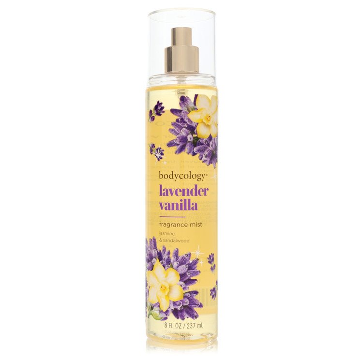 Bodycology Lavender Vanilla by Bodycology Fragrance Mist Spray 8 oz for Women - Fragrance Spice