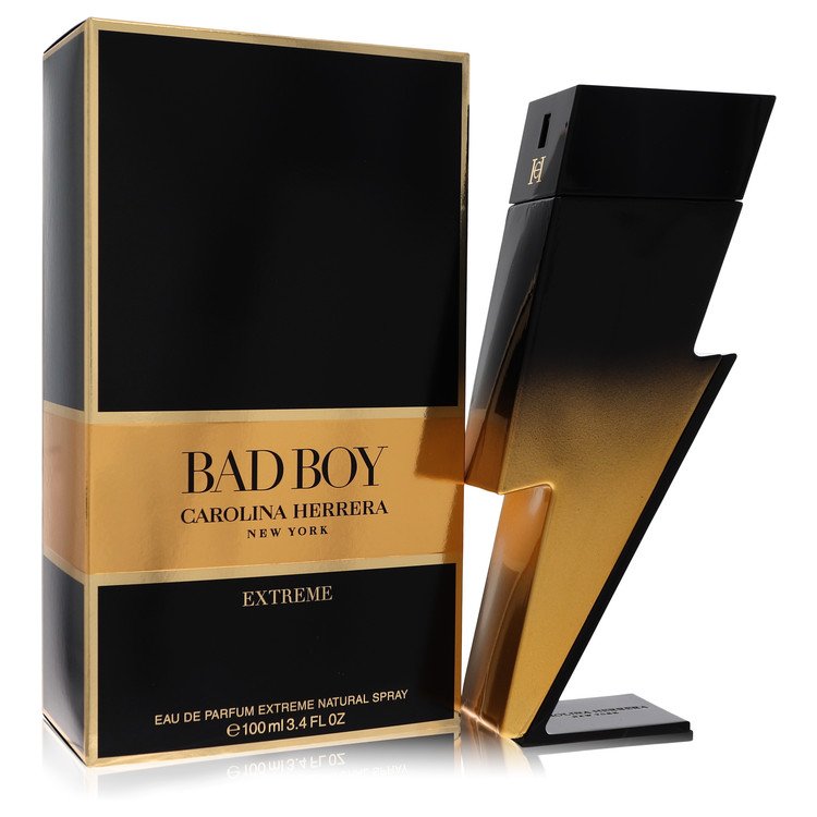 CH Bad Boy Extreme by Carolina Herrera Eau De Parfum Spray 3.4 oz for Men - Fragrance Spice
