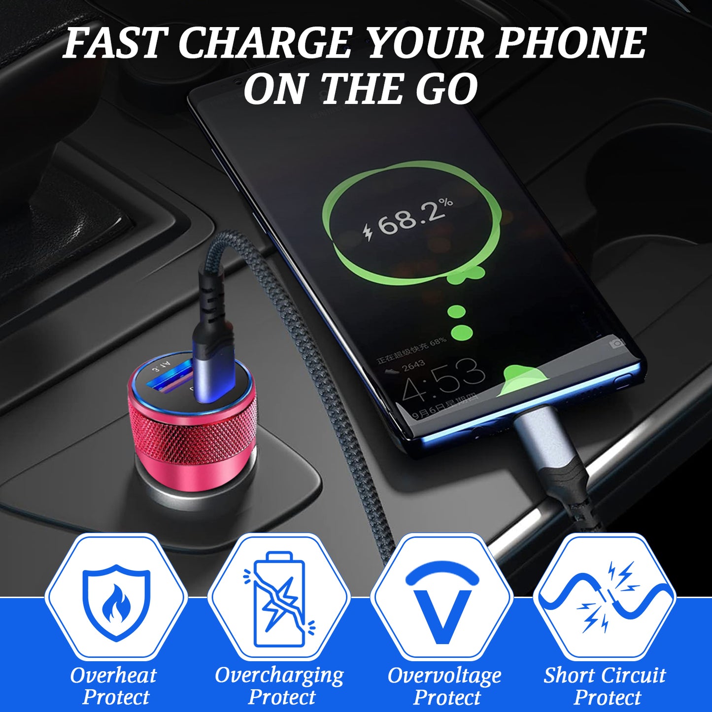 Car Charger - Fragrance Spice