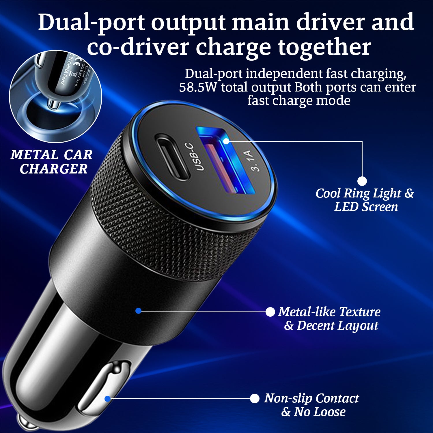 Car Charger - Fragrance Spice