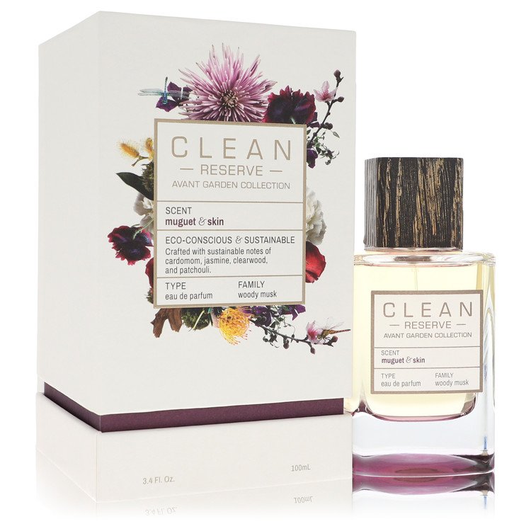 Clean Reserve Muguet & Skin by Clean Eau De Parfum Spray (Unisex) 3.4 oz for Women - Fragrance Spice