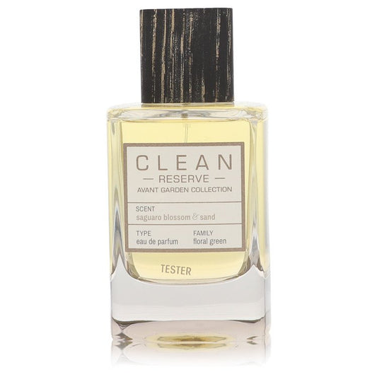 Clean Reserve Saguaro Blossom & Sand by Clean Eau De Parfum Spray (Unisex Tester) 3.4 oz for Men - Fragrance Spice