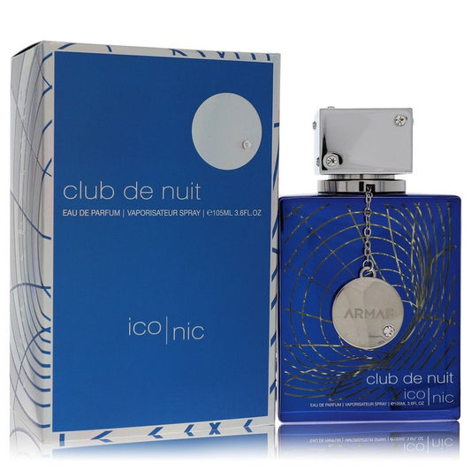Club De Nuit Iconic by Armaf Eau De Parfum Spray 3.6 oz for Men - Fragrance Spice