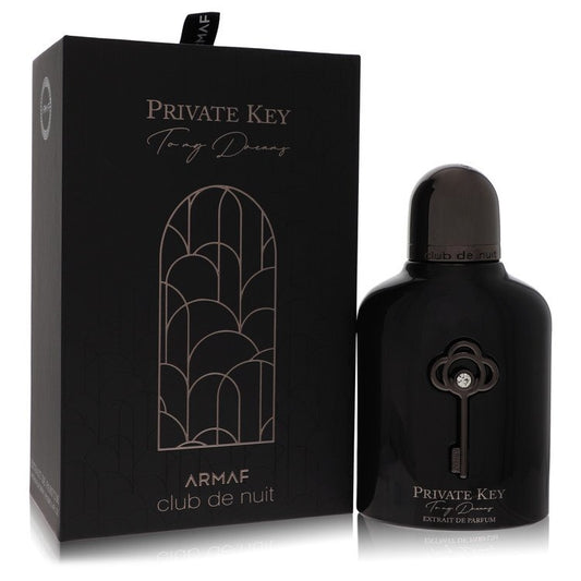 Club De Nuit Private Key To My Dreams by Armaf Extrait De Parfum Spray (Unisex) 3.4 oz for Men - Fragrance Spice