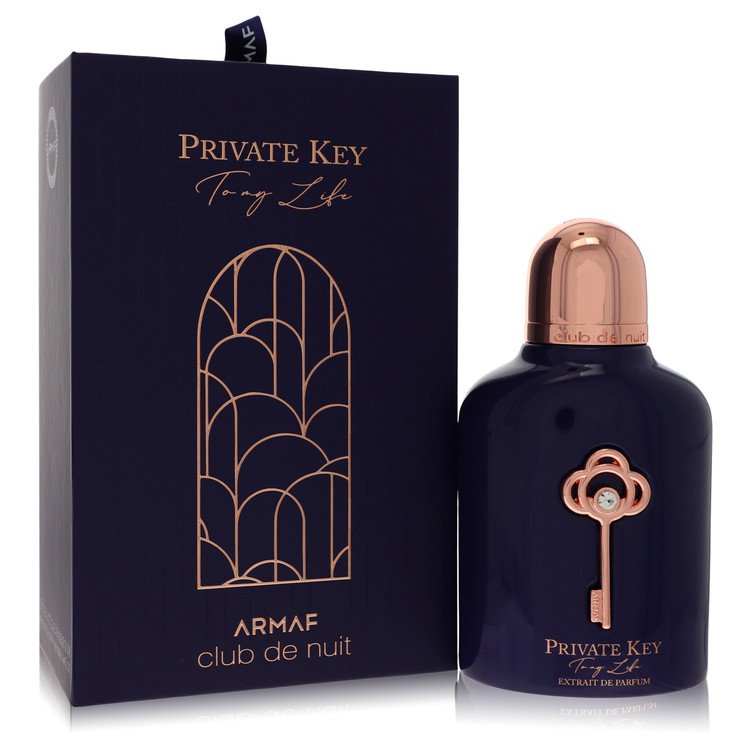 Club De Nuit Private Key To My Life by Armaf Extrait De Parfum Spray (Unisex) 3.4 oz for Men - Fragrance Spice