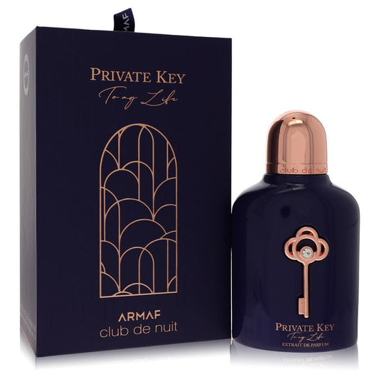 Club De Nuit Private Key To My Life by Armaf Extrait De Parfum Spray (Unisex) 3.4 oz for Men - Fragrance Spice