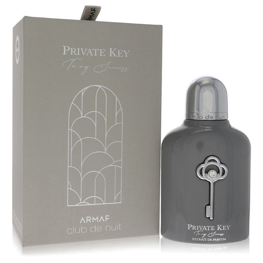 Club De Nuit Private Key To My Success by Armaf Extrait De Parfum Spray (Unisex) 3.4 oz for Men - Fragrance Spice