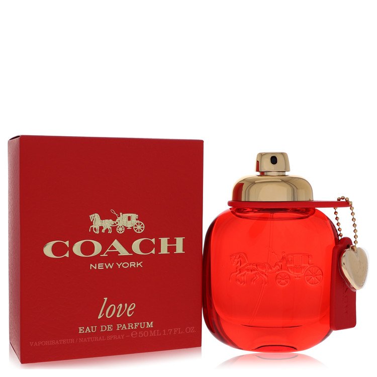 Coach Love by Coach Eau De Parfum Spray (red packaging) 1.7 oz for Women - Fragrance Spice