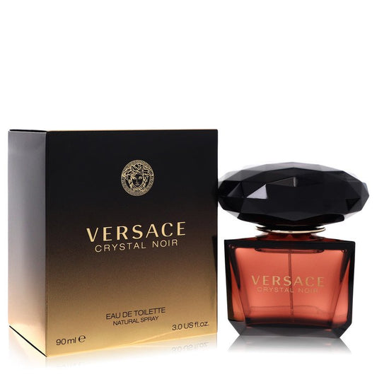 Crystal Noir by Versace Eau De Toilette Spray 3 oz for Women - Fragrance Spice