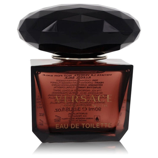 Crystal Noir by Versace Eau De Toilette Spray (Tester) 3 oz for Women - Fragrance Spice
