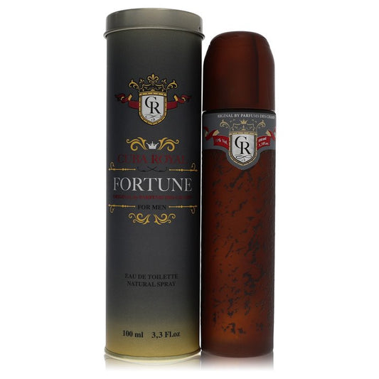 Cuba Royal Fortune by Cuba Eau De Toilette Spray 3.3 oz for Men - Fragrance Spice