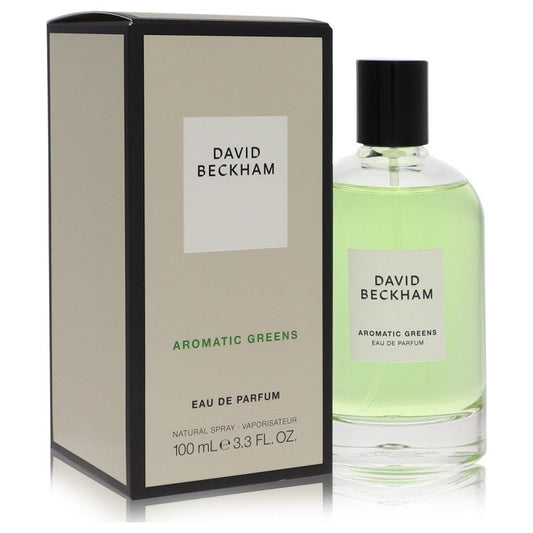 David Beckham Aromatic Greens by David Beckham Eau De Parfum Spray (Unisex) 3.3 oz for Men - Fragrance Spice