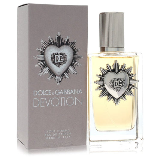 Dolce & Gabbana Devotion by Dolce & Gabbana Eau De Parfum Spray 3.3 oz for Men - Fragrance Spice