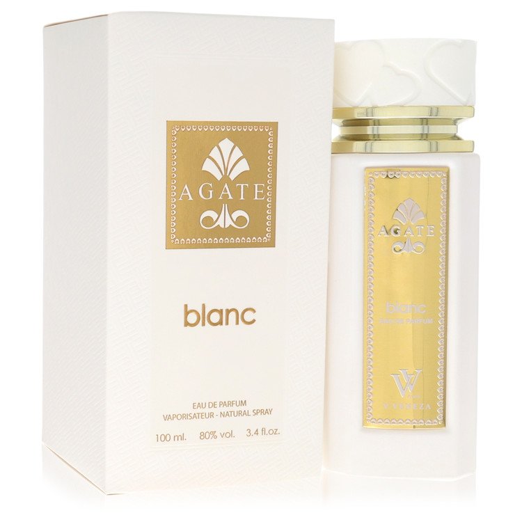 Dumont Agate Blanc by Dumont Paris Eau De Parfum Spray (Unisex) 3.4 oz for Women - Fragrance Spice