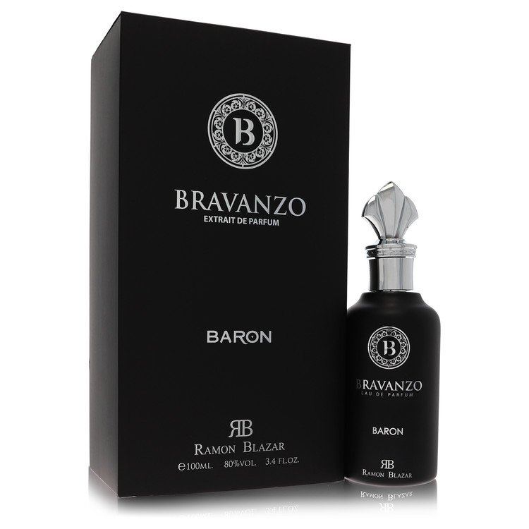 Dumont Bravanzo Baron by Dumont Extrait De Parfum Spray (Unisex) 3.4 oz for Men - Fragrance Spice