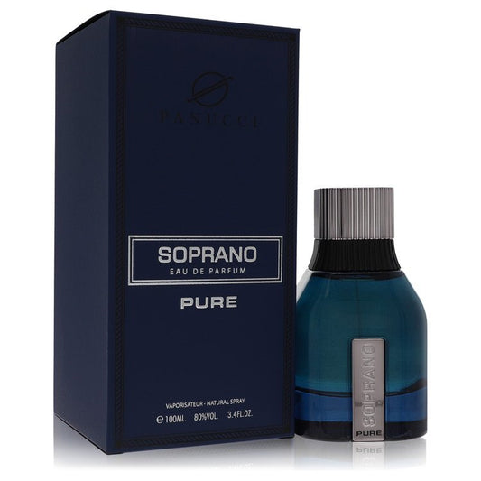 Dumont Soprano Pure by Dumont Paris Eau De Parfum Spray 3.4 oz for Men - Fragrance Spice