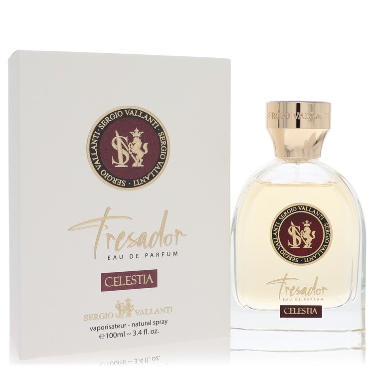 Dumont Tresador Celestia by Dumont Paris Eau De Parfum Spray (Unisex) 3.4 oz for Men - Fragrance Spice
